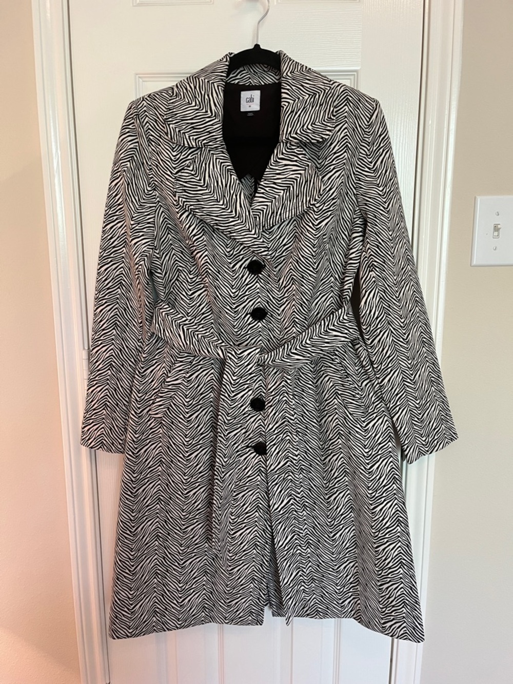 Cabi Zebra 007 Trench Coat